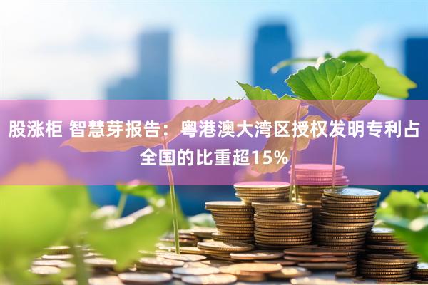 股涨柜 智慧芽报告：粤港澳大湾区授权发明专利占全国的比重超15%